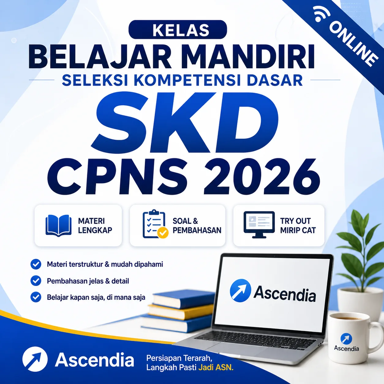Kelas persiapan SKD CPNS Ascendia